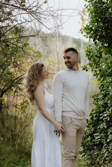 Marija i Marin zajedno u prirodi